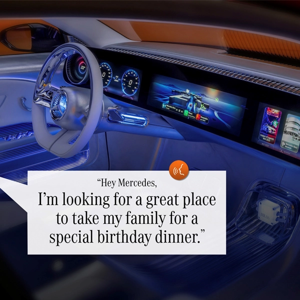 Mercedes-Benz e Google